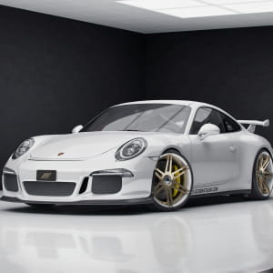 White beauty! Porsche GT3 2014
