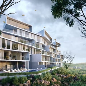 Apartments building in Montenegro