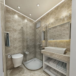 3D bath room design