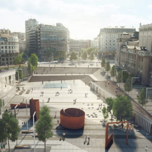Three City Squares competition