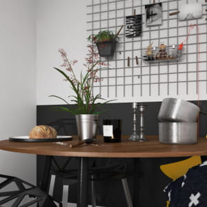 The comfort of the large-sized apartment