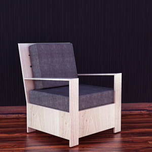 Free 3d outdoor chair model