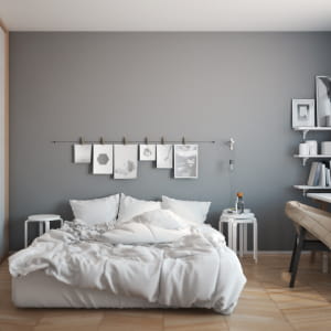small bedroom visualisation