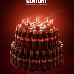 Coca Cola Bottle - Happy Century.