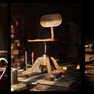 Workshop triptych