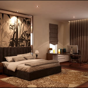 Villa Master Bedroom Design