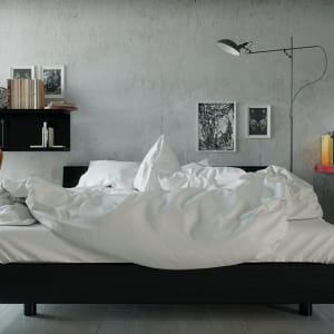 New Bedroom Corona render -3d max -ps