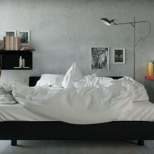 New Bedroom Corona render -3d max -ps