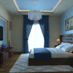 Bed Room Interior Design &amp; Visualization