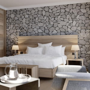Bedroom in Alps Hotel