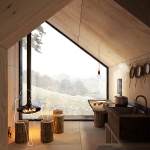 Architectural competition - Mountain Shelter