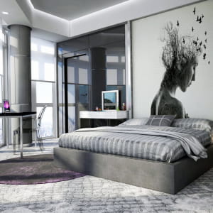 Bedroom day &amp; night