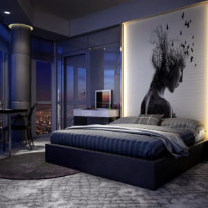 Bedroom day &amp; night