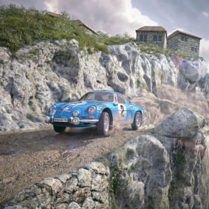 Renault Alpine 1971 Rally Acropolis