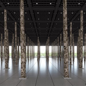 David Chipperfield's Exhibition on Neue Nationalgalerie