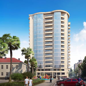 The residential complex in Sochi