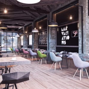 Cafe design ''Cafe leche''