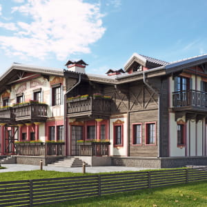 Alpine village