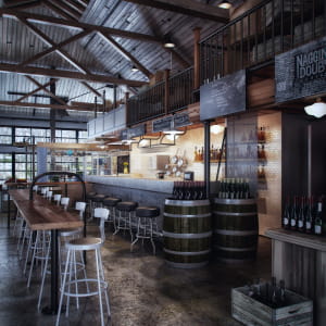 3D visualization of the bar