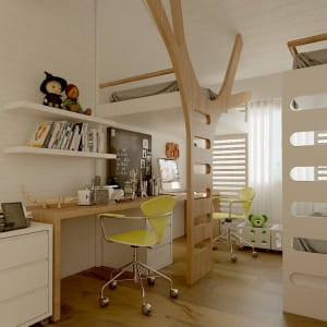 Interior Bedroom for kidz