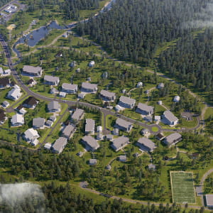Fachwerk village