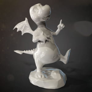 Dragon Sculpture for 3dprinting