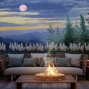 A house in the hills