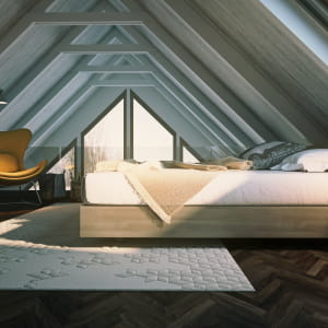 attic bedroom