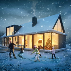 Photorealistic 3D visualization of exterior
