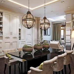 Livingroom architectural render