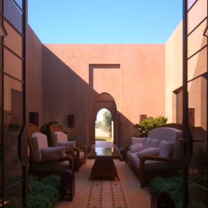 Exterior Lounge Marrakech