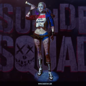 Suicide Squad. Harly Quinn. Fan Art