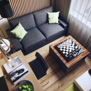 Kitchen 3d visualization for Seattle project