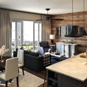 Livingroom 3d render for Baltimore project