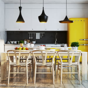 Yellow Kitchen - Hodidu Studio