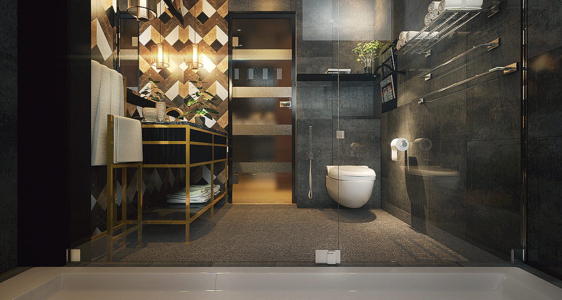 bathrooms-3dmax-vray-