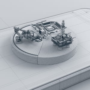 3D Doughnut Graph