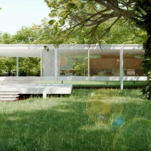 CGI - Farnsworth house