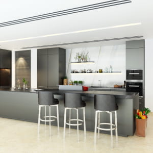plan kitchen, modern design