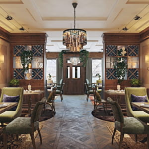Photorealistic Interior Rendering for Bar Project
