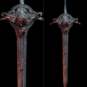 Skull Sword