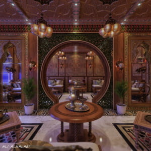 oriental guest room