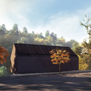 Architectural visualization cottages in Germany