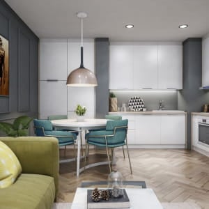 Pastel Interior