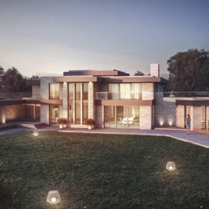 Luxury House Type A 3D Visualization