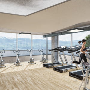 Interior Sport Shopping Center