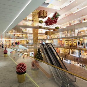 Mall Interior 3D Visualization