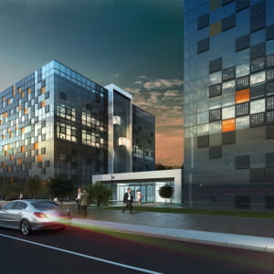 New Office Concept 3D Visualization