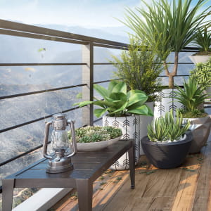Bedroom in Hills :VR /CGI