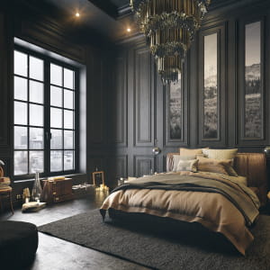 Black Bedroom